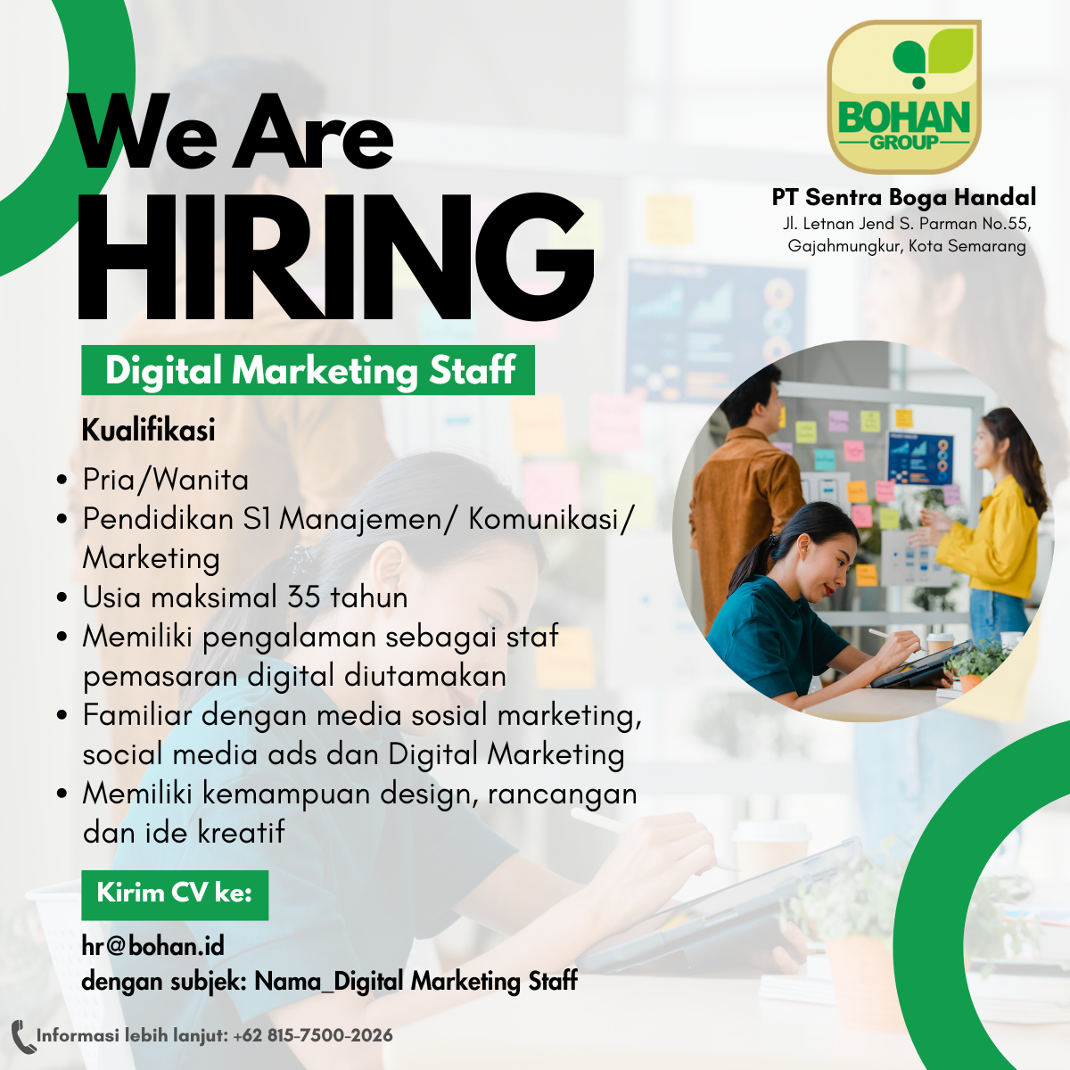 Digital Marketing Staff - PT Konten Indonesia Selaras